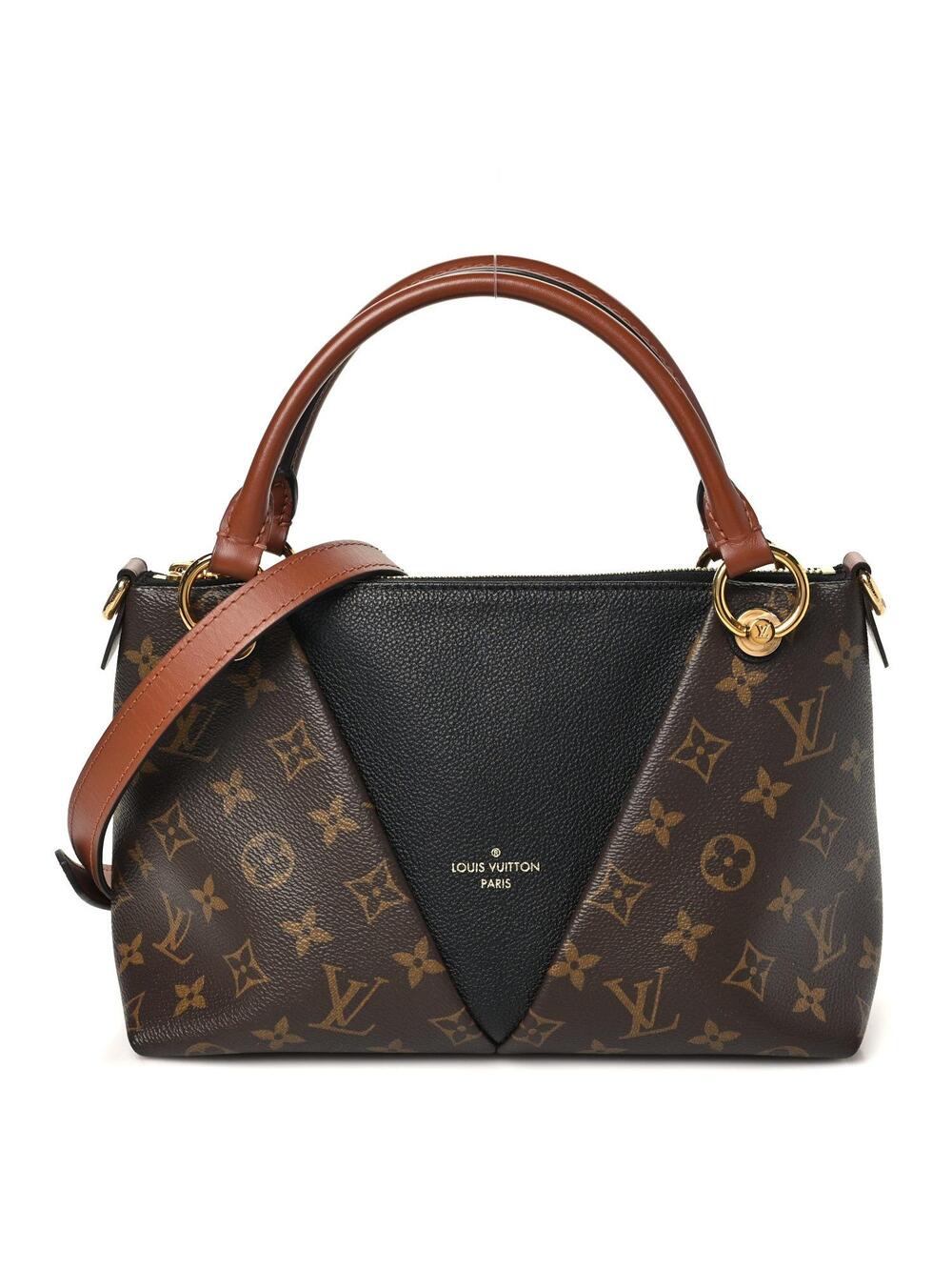 Louis Vuitton V Tote Bb Black #369542L19B